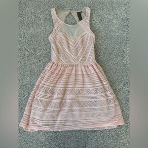 Light Pink Fairycore Lace Dress | Size 3